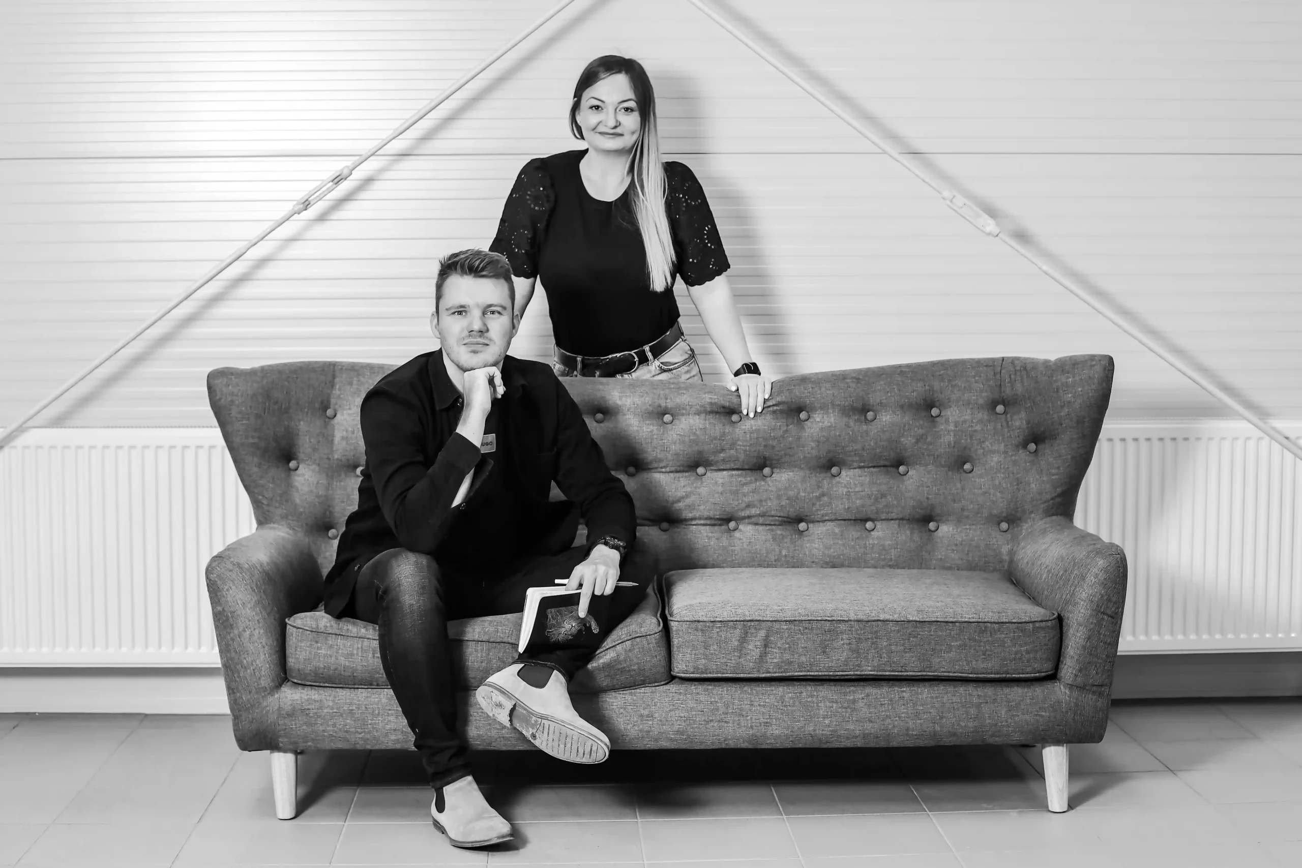 Kitti és Gergő, a WeAreTomorrow ügynökség alapítói